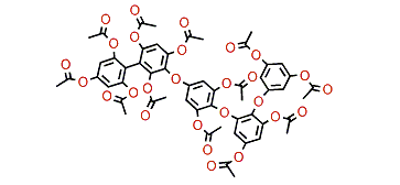 Fucotriphlorethol B dodecaacetate